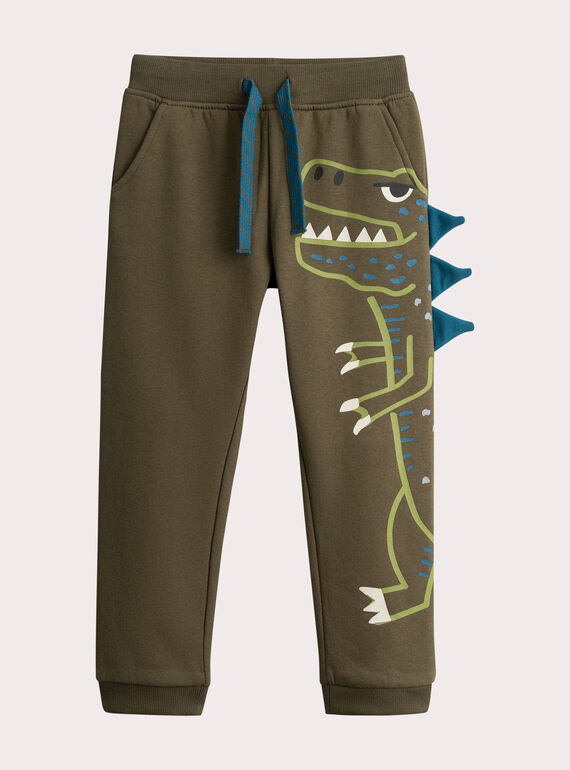 Jogging kaki animazione dinosauro per ragazzo  VOKLIJOG / 24W90241JGB609
