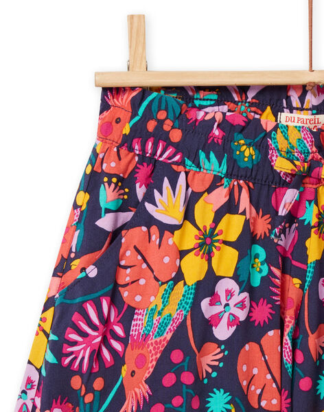 Shorts multicolore bambina NAWASHORT1 / 22S901V2SHOC211