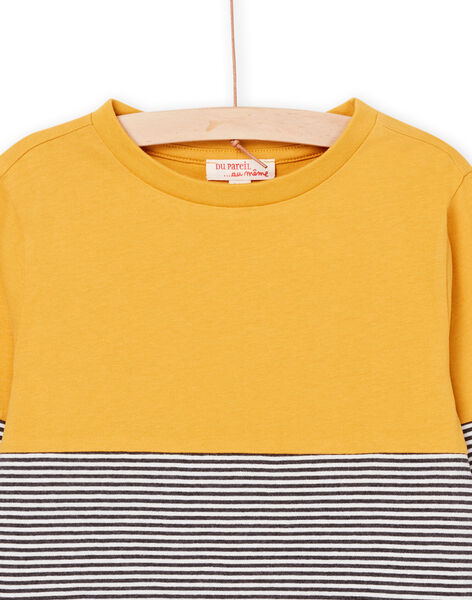 T-shirt maniche lunghe color block POJOTIDEC2 / 22W902B9TML106