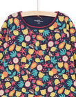 Set camicia da notte e leggings con stampa frutta PEFACHUFRU / 22WH1121CHN070