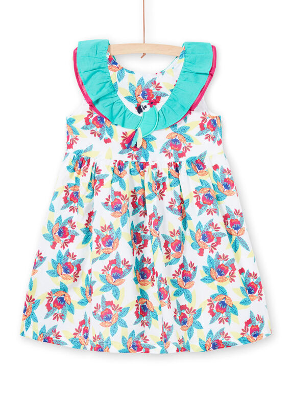 Abito senza maniche con stampa a fiori bambina JAMAROB4 / 20S901P1ROB000