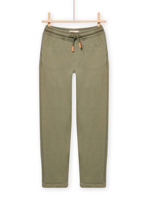 Pantaloni milano verdi kaki bambino NOVIPAN / 22S902M1PAN604