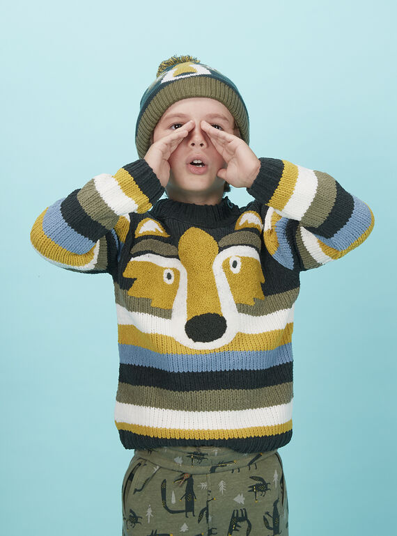 Green PULLOVER KOBOPUL / 20W902N1PULG618