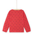 T-shirt a pois ricamo unicorno bambina NAVITEE2 / 22S901M2TML409
