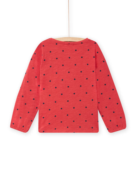 T-shirt a pois ricamo unicorno bambina NAVITEE2 / 22S901M2TML409