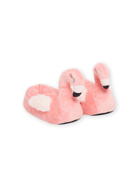 Pantofole 3D rosa fenicotteri rosa bambina NAPANTFLAM3D / 22KK3511PTD030