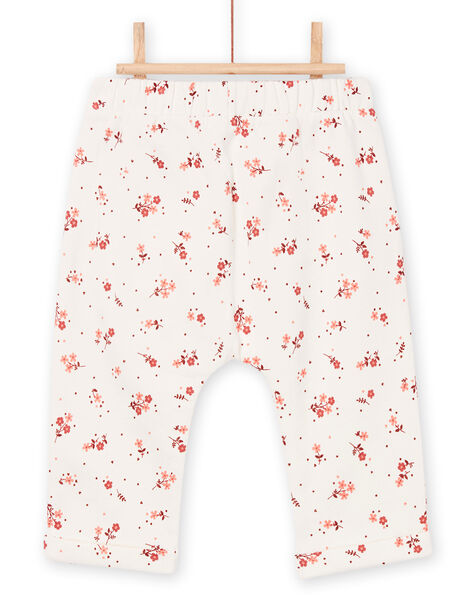 Pantaloni sportivi con stampa a fiori con tasche PIPRIBAJOG / 22WG09P1JGB009