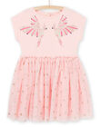 Abito con motivi uccelli e tulle con stampa a pois RANEOROB5 / 23S901O6ROB321