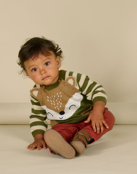 Maglia con stampa animale PUPRAPUL2 / 22WG10S2PULG608