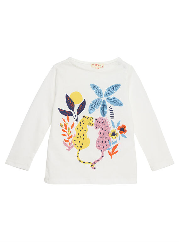 T-Shirt Maniche Lunghe Ecrù JATROTEE1 / 20S901F1TML001