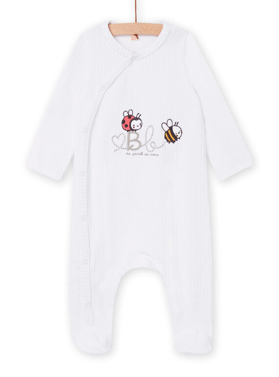 Tutina bianca nascita unisex NOU1GRE2 / 22SF0542GRE000
