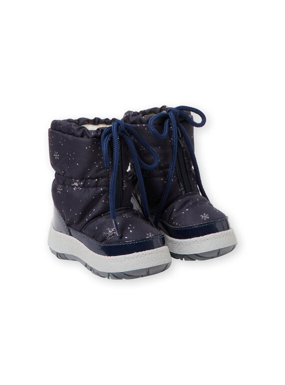 Stivali da neve navy bambina GBFMONTMEP / 19WK37W2D3N070