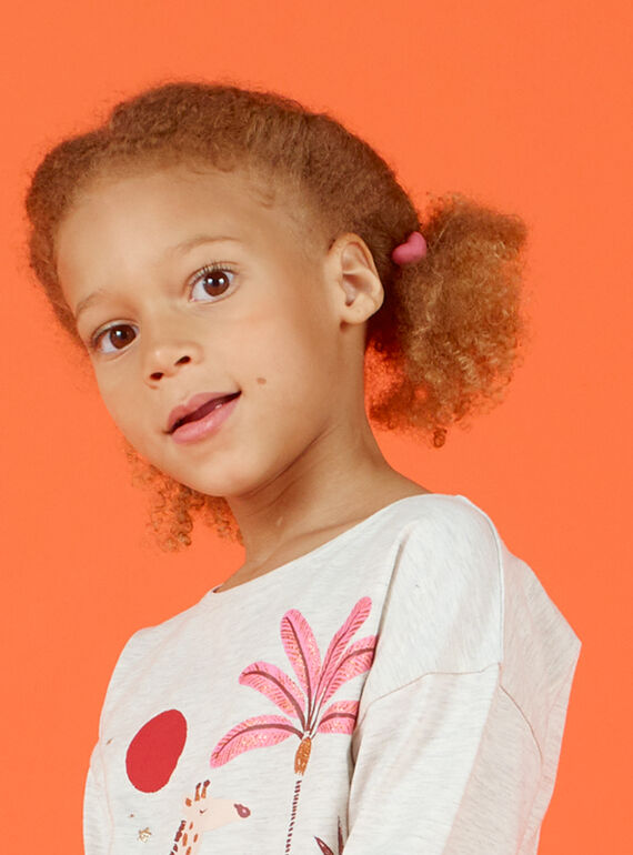 Set 3 elastici cuori assortiti bambina MYAFUNELA / 21WI01T6ELAH700
