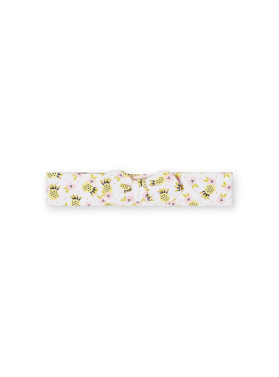 Fascia bianca, gialla e rosa neonata LYIBALBAN1 / 21SI09O1BAN000