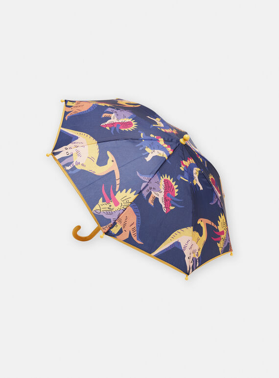 Ombrello navy con stampa dinosauri bambino SYOJOPARA / 23WI02G1PUI705
