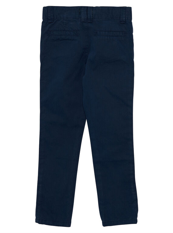 Pantaloni chino bambino navy JOJOPACHI2 / 20S90242D2B705