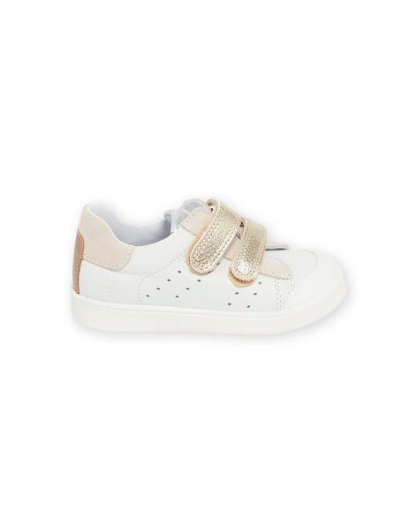 Sneakers bianche in pelle RIBASRENATA / 23KK3722D3F000