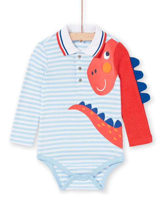 Body a righe blu neonato LUCANBOD / 21SG10M1BOD000