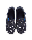 Babbucce slip-on con stampa stella e fulmine fosforescente POPANTPHOS / 22XK3641D0B070