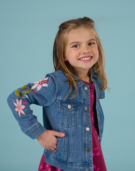 Giacca in jeans denim chiaro RAMAGVEST / 23S901J1VESP272