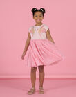 Abito con motivi uccelli e tulle con stampa a pois RANEOROB5 / 23S901O6ROB321