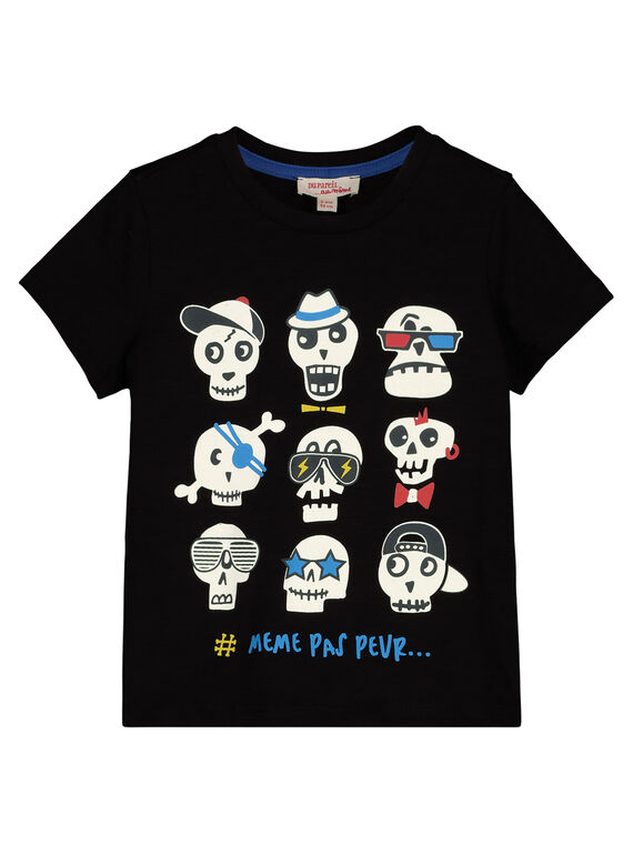 T-Shirt Maniche Corte Nera GOBLETI / 19W90291TMC090