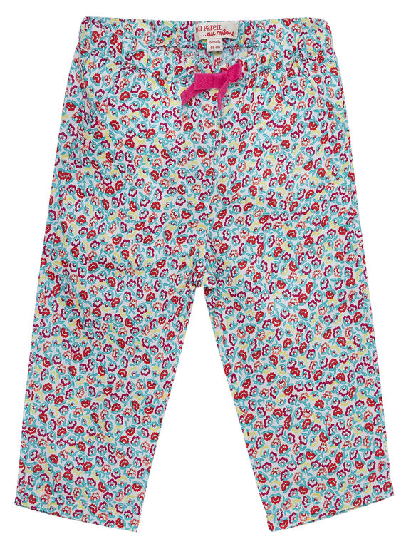 Pantaloni con stampa neonata JIMARPAN / 20SG09P1PAN000