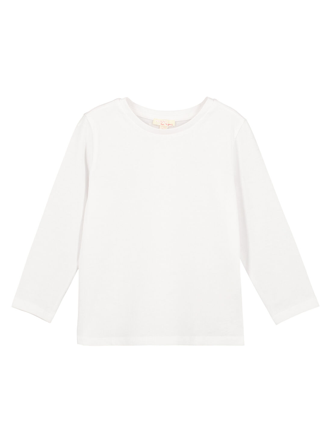 T shirt top maniche lunghe bianca