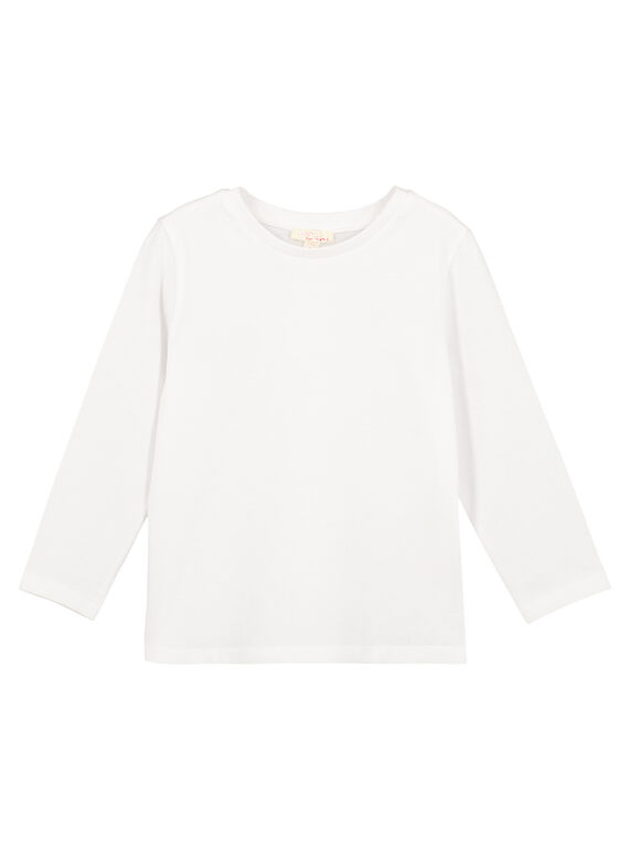 T-shirt Tinta Unita BIANCA Maniche lunghe GOESTEE1 / 19W902U3D32000