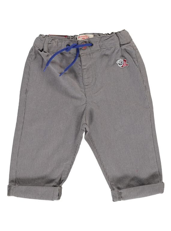 Baby boys' striped trousers CUBENPAN1 / 18SG10G2PAN099