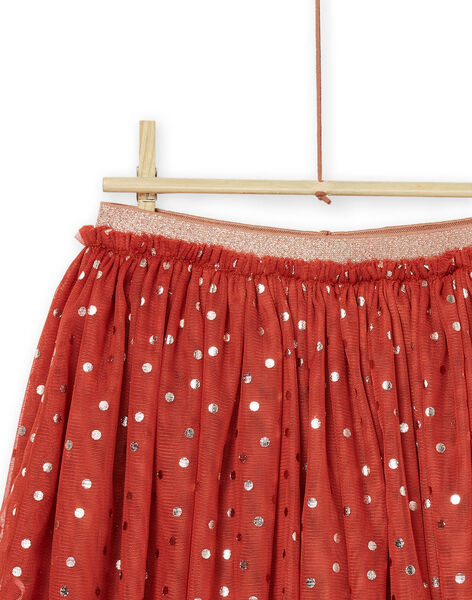 Gonna in tulle con stampa a pois PAPRAJUP2 / 22W901S1JUP410