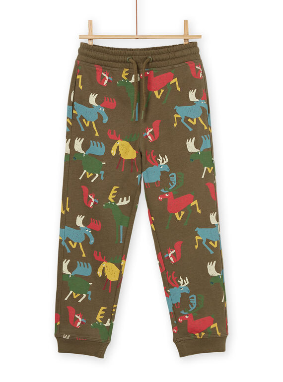 Pantaloni sportivi con stampa alce POJOJOB3EX / 22W902D5JGB609