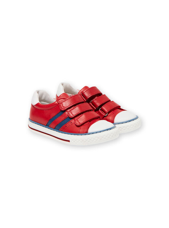 Sneakers rosse e blu bambino JGBASLIAGR / 20SK36Y2D3F050