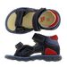 Baby boys' leather sandals