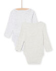 Set 2 body con motivo ape nascita bambino NOU1BOD6 / 22SF0441BDNJ920
