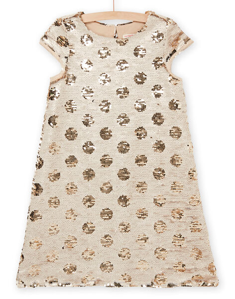 Abito con stampa a pois e paillettes RASOROB2 / 23S90121ROBK008