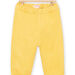 Pantaloni gialli in velluto a costine