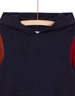 Maglia con cappuccio motivo lupo POGOPUL / 22W902O1PUL705