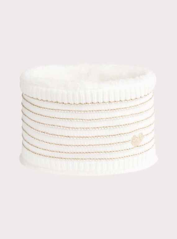  Snood a strisce dorate per bambina  VYICHESNOO / 24WI09M1SNO001