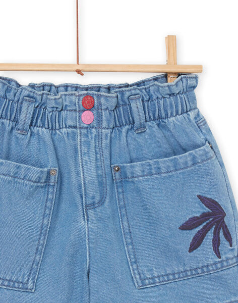 Shorts in jeans con elastico in vita RANAUSHORT / 23S901N1SHOP274