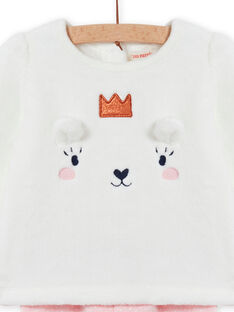 Set pigiama in soft boa motivo orsetto neonata MEFIPYJOUR / 21WH1391PYJ001