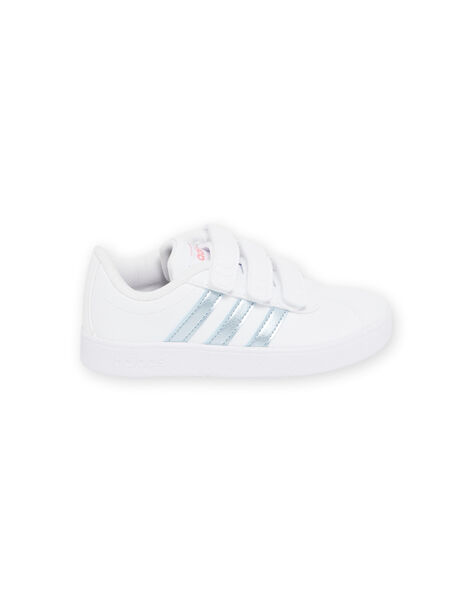 Sneakers ADIDAS bianche dettagli argentati bambina MAGW2341 / 21XK3541D35000