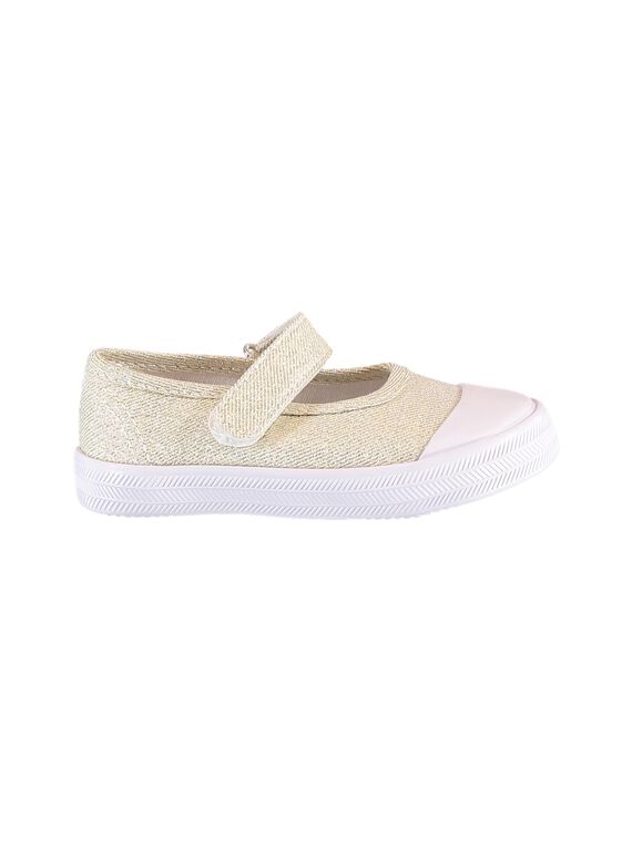 Scarpe baby tela Dorate JBFBABDORE / 20SK37Z4D17954