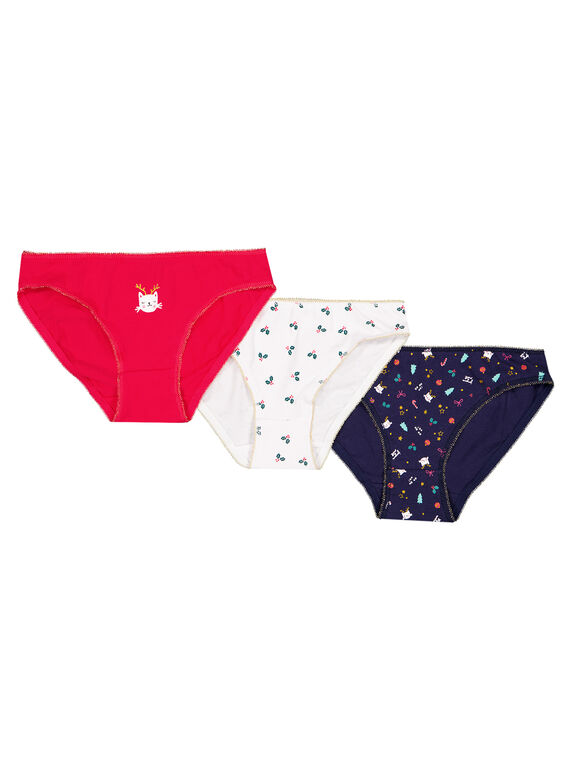 Set 3 slip in jersey bambina GEFALOTNO / 19WH11N2SLIF521