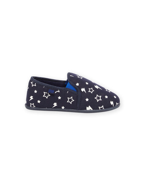 Babbucce slip-on con stampa stella e fulmine fosforescente POPANTPHOS / 22XK3641D0B070
