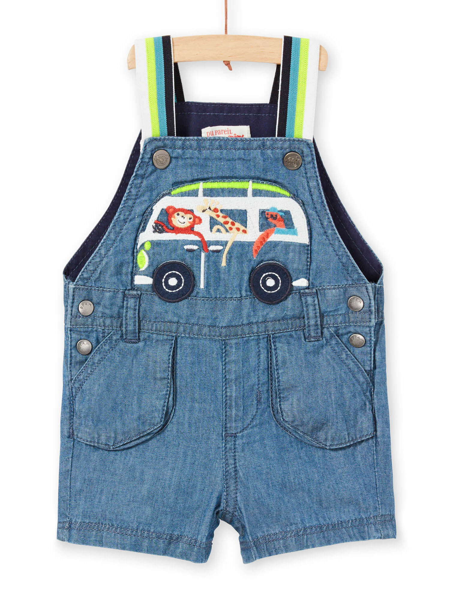 Salopette di jeans neonato on sale