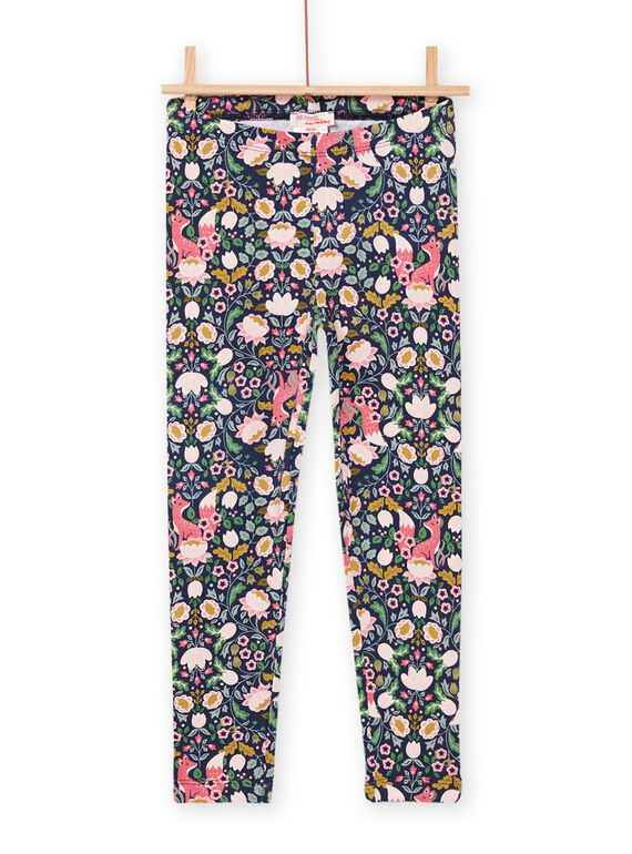 Leggings con stampa a fiori PYARHULEG / 22WI01Q1CALC205
