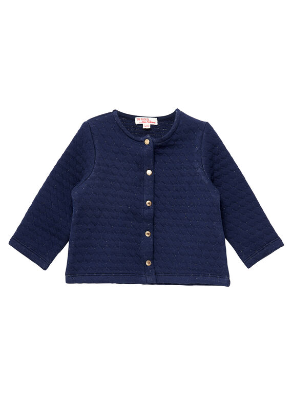 Cardigan rosa neonata JIJOCAR3 / 20SG0953CAR070
