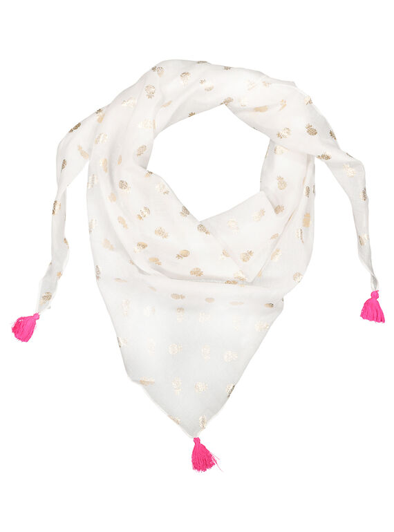 Foulard con stampa bambina FYAPOFOUL / 19SI01C1FOU099