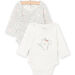 Set 2 body con chiusura incrociata